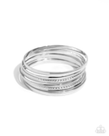 Stackable Shimmer -Silver