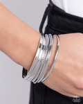 Stackable Shimmer -Silver