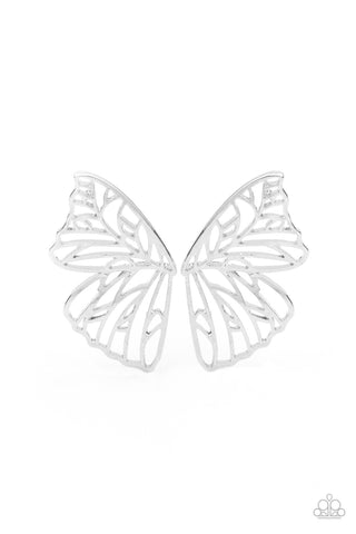 Butterfly Frills - Silver