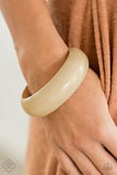 Whimsically Woodsy - White Bracelet